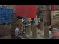 ماشین چرخ دار اتوماتیک کاغذی استوانه ای می تواند لوله کرل