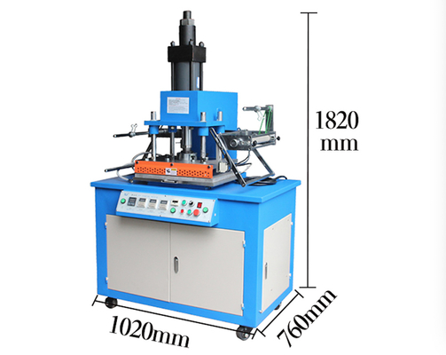 Hydraulic Hot Foil Stamping Machine, Embossing Manual Leather Paper Wood Machine Heat Press Machine Letters Hot Foil Stamping